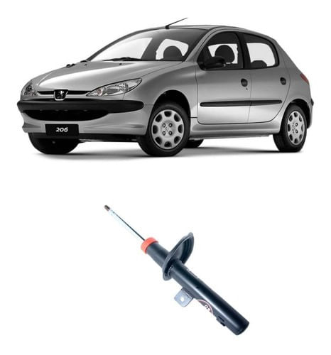 Amortecedor Dianteiro Esquerdo Peugeot 206 1999 / 2009