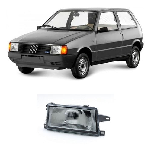 Farol Direito Fiorino Prêmio 1991/1996 Uno Mille 1991/2004