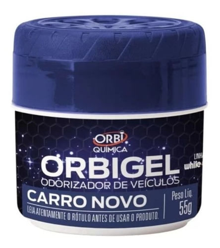 Aromatizante Gel Carro Novo 55g