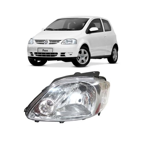 Farol Dianteiro Esquerdo Volkswagen Fox 2004/2010