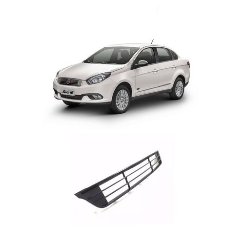 Grade Para-choque Dianteiro Fiat Siena 2010 Em Diante