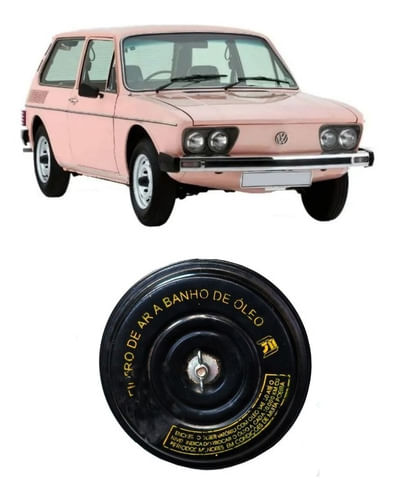 Filtro Ar A Banho De Óleo Volkswagen Brasília 1978 Em Diante