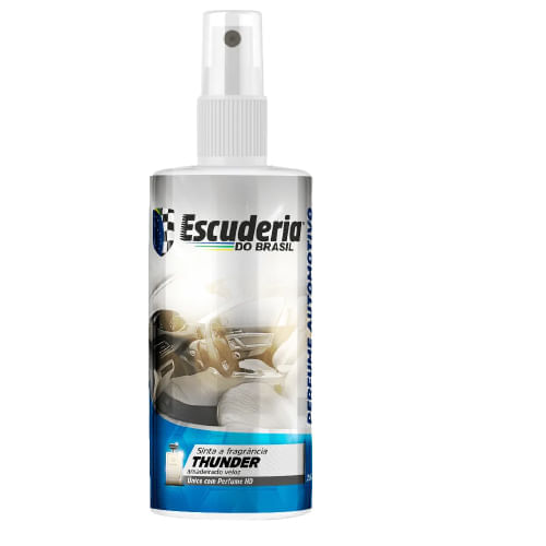 AROMATIZANTE EM SPRAY THUNDER AMADEIRADO VELOZ 260ML ESCUDERIA DO BRASIL