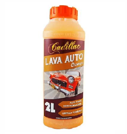 SHAMPOO LAVA AUTO ORANGE LIMPEZA PROFUNDA 2LT CADILLAC