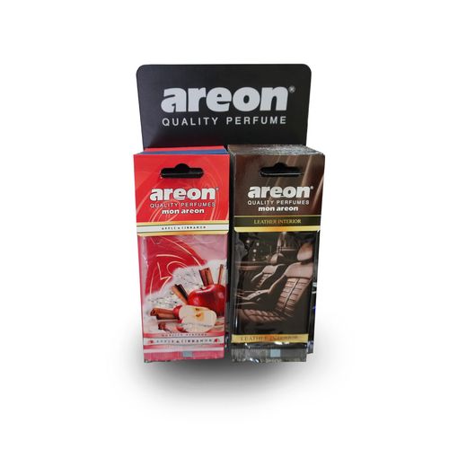 KIT AROMATIZANTES 48 FOLHAS + 1 EXPOSITOR AREON