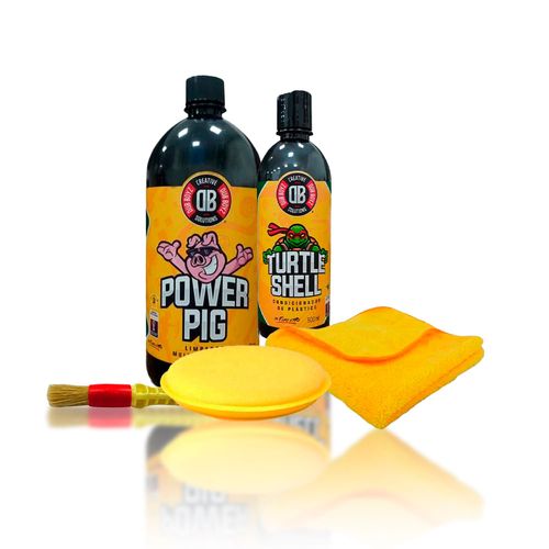KIT DE REVITALIZAÇÃO DE PLÁSTICOS INTERNOS E EXTERNOS