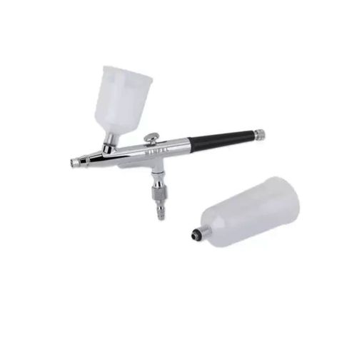 AERÓGRAFO PARA PINTURA DETALHADA COM 2 RESERVATÓRIOS 0,35MM MP-1004 WIMPEL