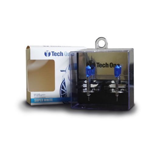 PAR DE LAMPADA AUTOMOTIVA SUPER BRANCA H1 55W 12V TECH ONE