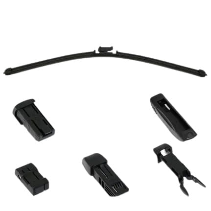 PALHETA AUTOMOTIVA WIPER BLADE SOFT SMART 5 ENCAIXES 18 POLEGADAS TECH ONE