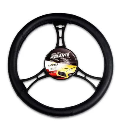 CAPA PARA VOLANTE ACOLCHOADO PRETO NVA 545P NAVEG