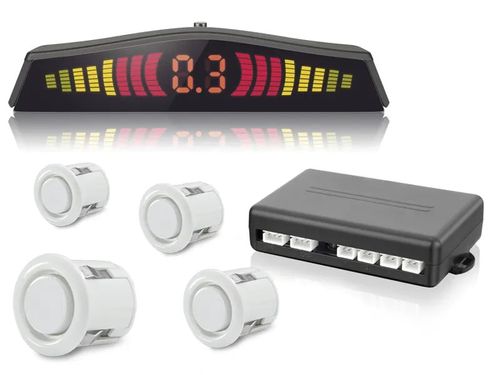 SENSOR DE ESTACIONAMENTO  BRANCO TECH ONE