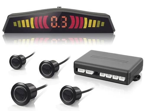 SENSOR DE ESTACIONAMENTO PRETO BRILHO TECH ONE