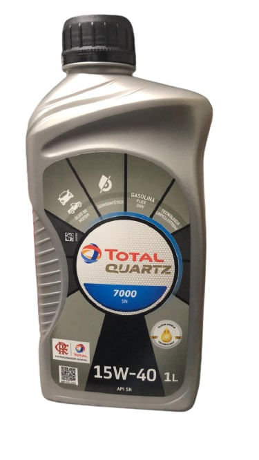 OLEO LUBRIFICANTE TOTAL QUARTZ 7000 SN 15W40 1L TOTAL