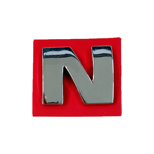 Letra Avulsa do Emblema de Carro Letra N