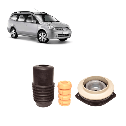Kit Coxim Amortecedor Dianteiro Esquerdo Grand Livina Tiida