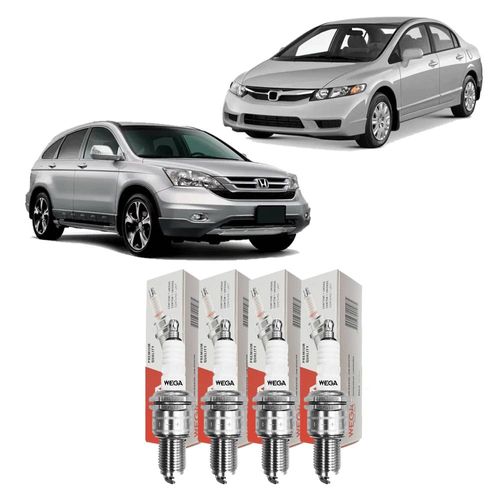 Vela Honda Civic Lxs Exs 1.6 1.8 16V 06 Flex Cr-V 2.0 16V
