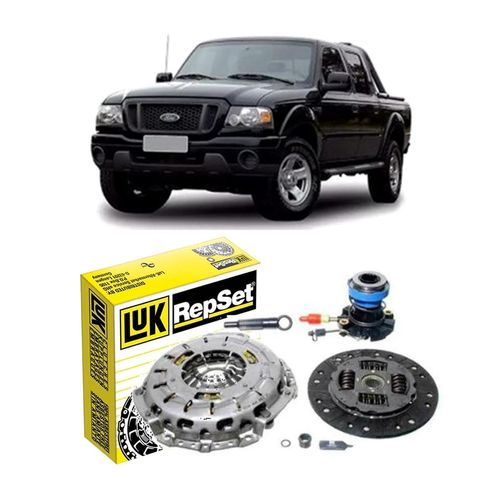 Kit Embreagem Ranger 2.3 2.5 1994 A 2012 Com Atuador