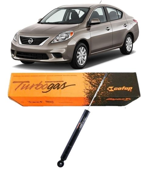 Amortecedor Traseiro Nissan Versa 2011