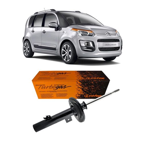 Amortecedor Dianteiro Citroen C3 Picasso 2011 A 2021 Esquerd