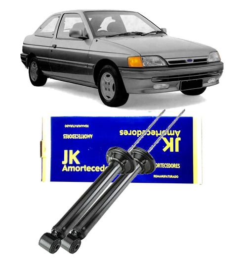 Amortecedor Traseiro Escort 2 1993 A 1996 Remanufaturado Jg