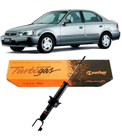 Amortecedor Traseiro Honda Civic 1996 A 2000