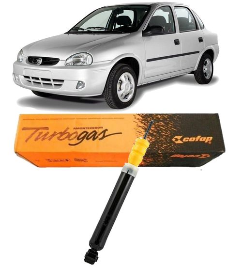 Amortecedor Traseiro Corsa 1994 A 2012 (Super)
