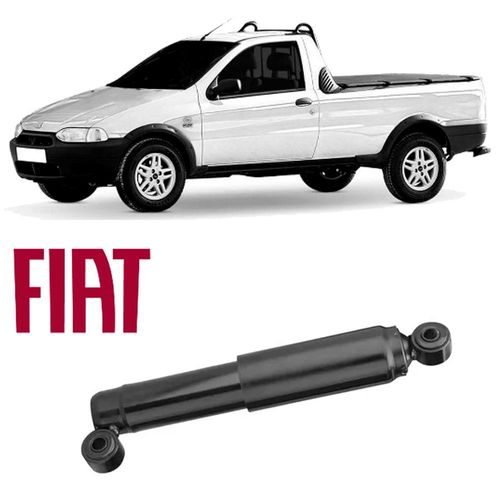 Amortecedor Traseiro Fiat Strada 1998 Exceto Adventure Lock