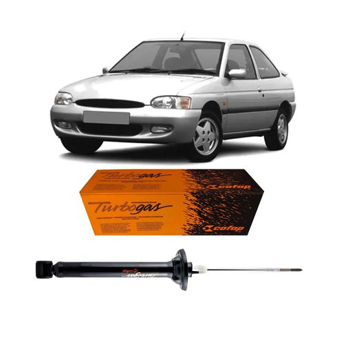 Amortecedor Traseiro Escort Zetec 1997 A 2003 Exceto Sw
