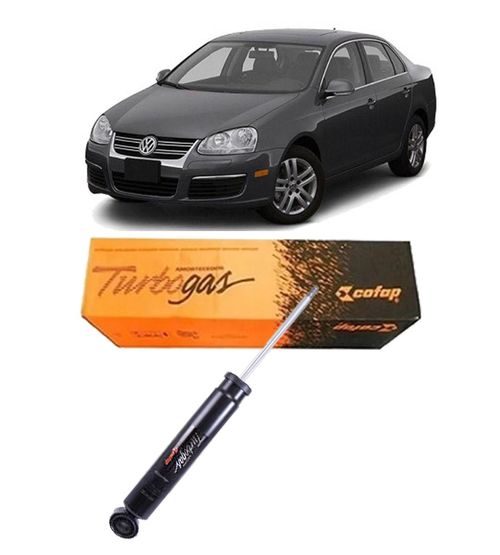 Amortecedor Traseiro Jetta 2.5 2006 A 2011 Furo 14Mm